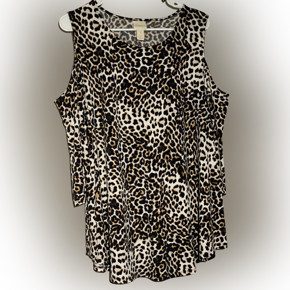 Chico’s Open Shoulder Shirt